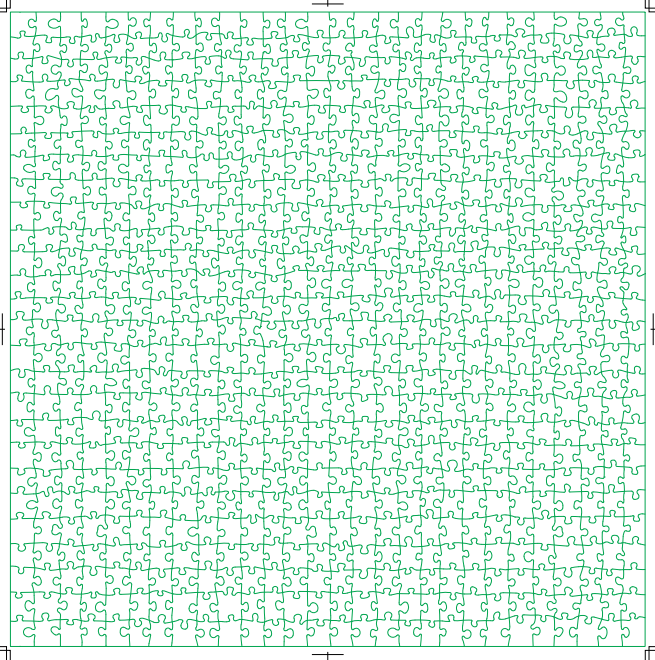 728piece 20inX20in