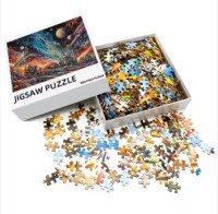 Custom Eco-Friendly Cube Pattern Jigsaw Puzzles